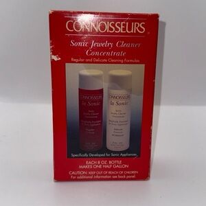 Comoisseurs La Sonic Jewelry Cleaner Concentrate Set - Delicate & Regular 8oz
